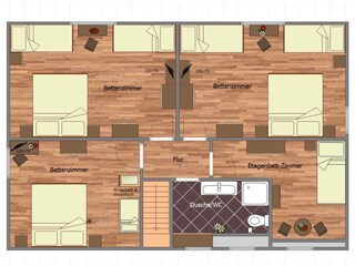 Casa per le vacanze Sehlendorf Pianta del piano 31