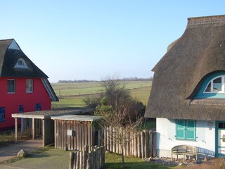 Blick aus dem Obergeschoss