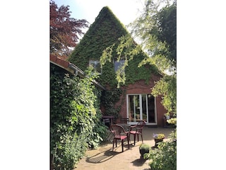 Gartenansicht des Blätterhauses
