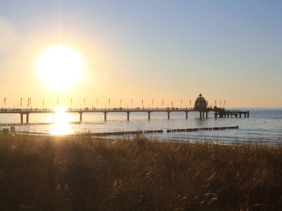 Blick auf die Ostsee und die Seebrücke