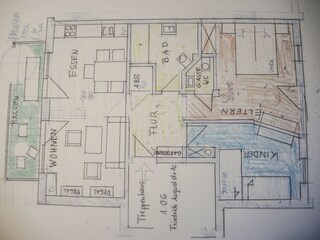 Appartamento per vacanze Wangerooge Pianta del piano 21