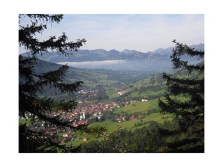 Blick auf Hindelang