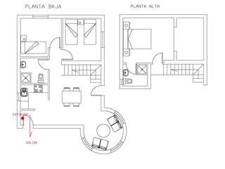 Casa per le vacanze Conil de la Frontera Pianta del piano 22