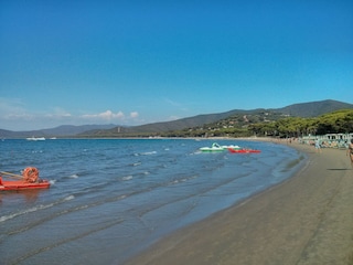 Der Strand in Punta Ala