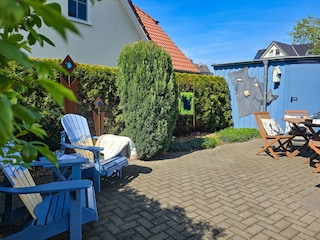 Terrasse Gartenseite