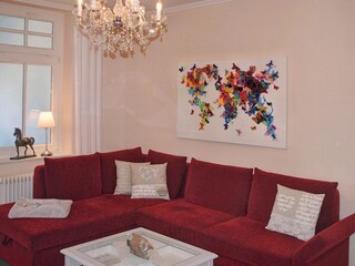 Couch im Wohnraum (Aufbettung 2 Personen)