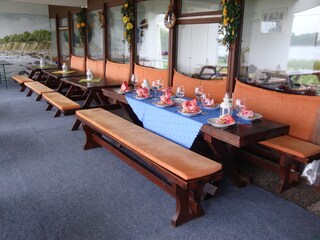 unsere Terrasse zum verweilen