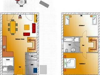 Ferienhaus Zierow Grundriss 28