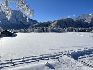 Ausblick Bergmimze Winter