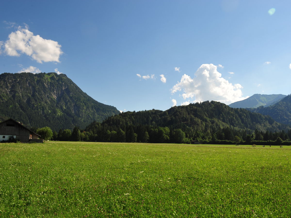 der blick aus dem landhof gen sueden