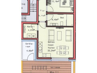 Grundriss Möwennest N°3
