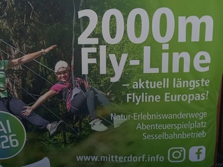 längste Flyline Mitterdorf