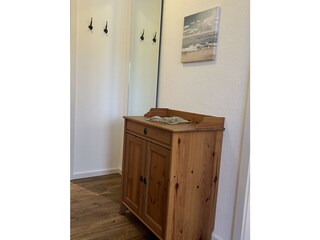 Flur mit Garderobe