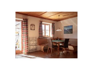 Sonnendurchflutete Eßecke