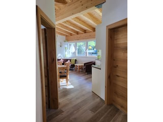 view of the living area