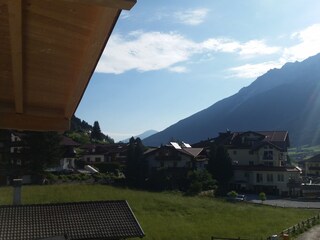 View out of the valley