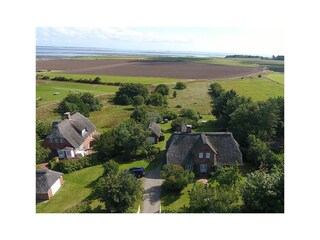 Ferienhaus Nebel Außenaufnahme 7