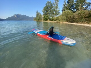 Auf Wunsch: wöchentl. Miete XXL-Stand UP & Paddeln
