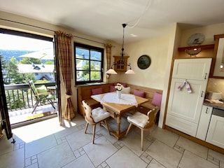 gemütliche Essecke und