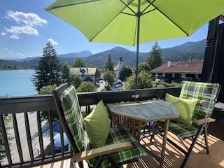 S/W: hier genau umgekehrt Morgens schattig, NM sonnig