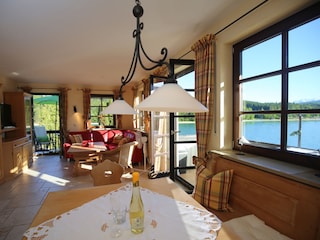 traumhafter Blick vom Esstisch