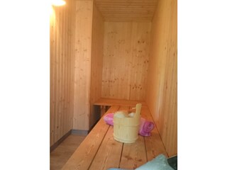 gemütliche Sauna