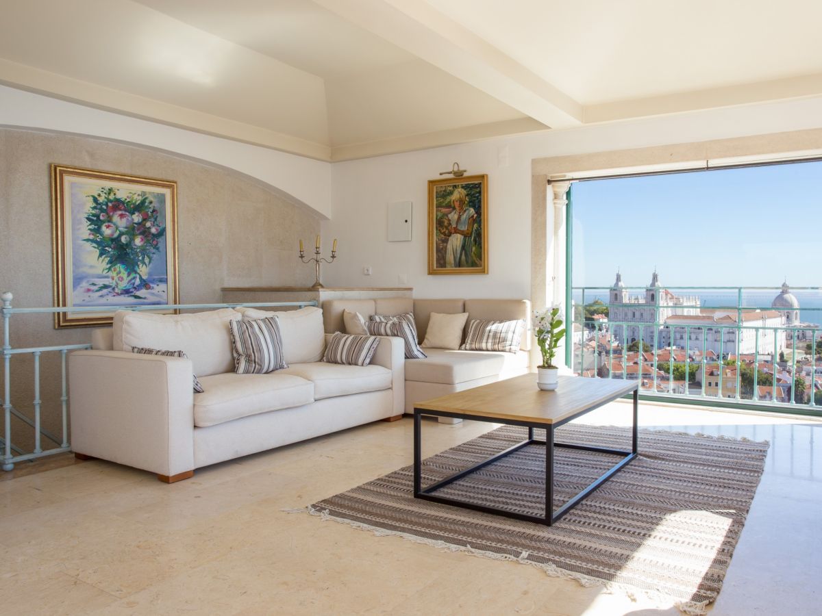 Ferienwohnung Ap1 Spektakulares Penthouse Mit Terrasse Und Panoramablick Lissabon Firma Lisbonne Collection