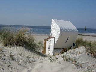 Strandkorb am Südstrand