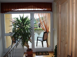Flur zum Balkon
