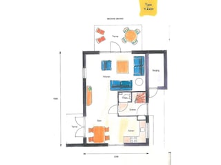 Vakantiehuis Breskens Grondplan 37