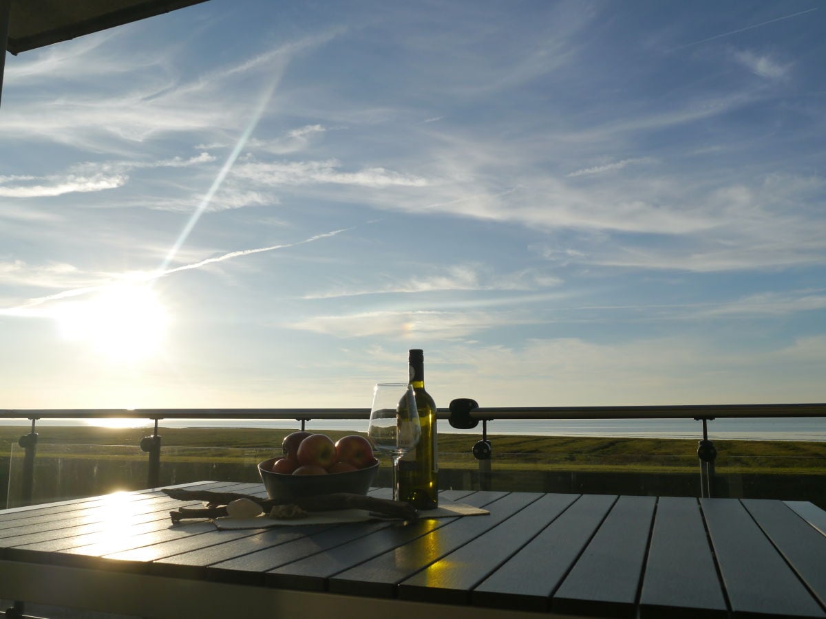 Der Meerblick vom Balkon ist traumhaft