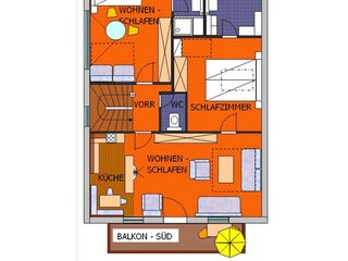 Appartement de vacances Zell am See Plan d'étage 42