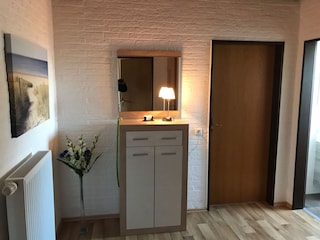 Der neu eingerichtete Flurbereich