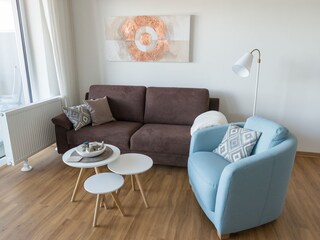 Gemütliches Sofa und Sessel