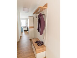 Flur mit Garderobe