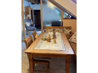 Essplatz für bis zu 8 Pers.