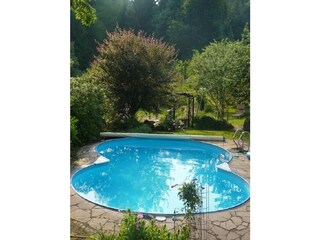 Pool 49000L mit Sicherheitsplane