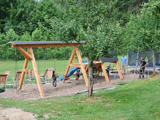 Teil des Spielplatzes