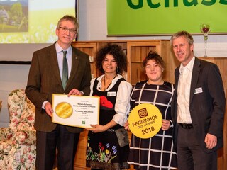 Ferienhof des Jahres erhalten Feb. 2019