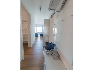 Flur mit Garderobe