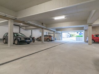 Parkplatz in der Garage
