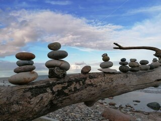 Kreativität am Naturstrand