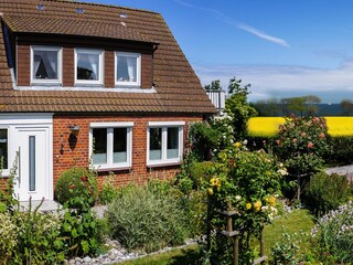 Erdgeschoss-Wohnung mit Meerblick