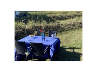 Grillabend im eigenen Dünengarten