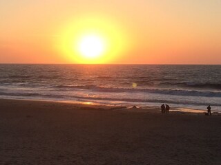 Sonnenuntergang am Strand von Nieuwvliet