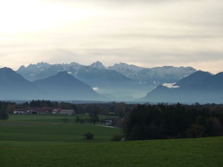 Views of the Alps
