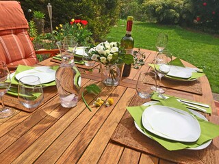 Enjoy picnic on the terrace - we like it daily