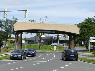 Tor zur Halbinsel Mönchgut