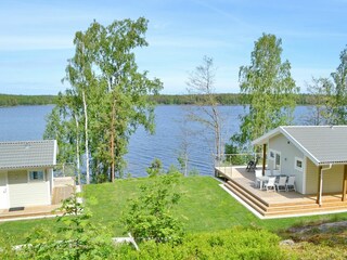 ruhige Alleinlage, direkt am See