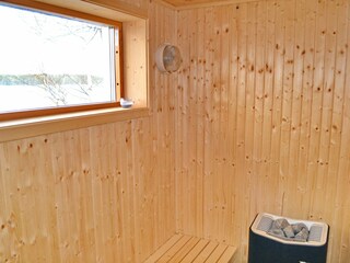 Sauna im Nebengebäude